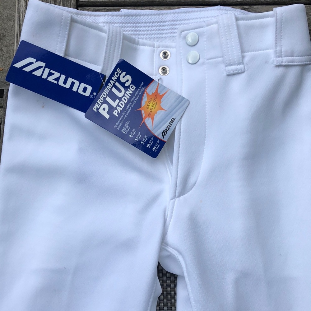 Boys Mizuno padded baseball pants
